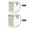 Quilt Storage Box Dustproof Organizers Non-Woven Wardrobe Space Saving Bag House-Moving Bedding Box Travel Storage Organization