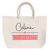 Celine Rope Handle Beach Bag On Vacation Beach Summer Holidays Birthday Christmas Gift | Large Transport Bag &; Sport