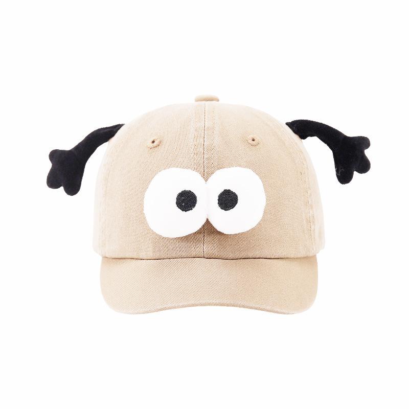 Cute Antler Funny Baby Sun Hat Spring Autumn Thin Unisex Kids UV Protection Baseball Cap for Boys and Girls