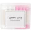 Double-Ended Cotton Swabs: Soft Round & Pointed Tips for Makeup and Ear Cleaning