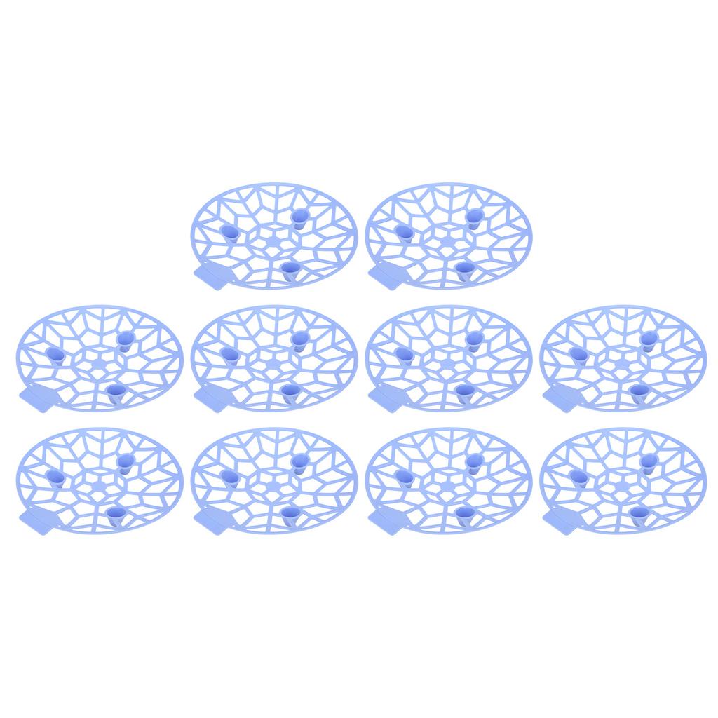10Pcs Fruit Support Stand Helps Support Prevent Rotting Steady Reusable Weather Resistant Fruit Support FrameBlue