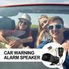 Car Horn Square Mouth 7 Tone 12V 100W Warning Loudspeaker Car Alarm Speaker