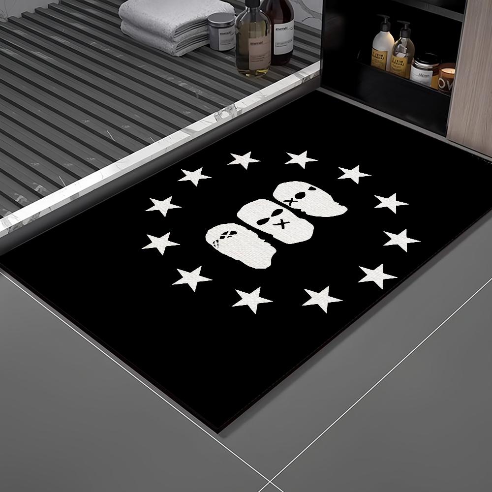 Door Mat Welcome Entrance Balcony Cool Bathroom Floor O-Omerta Non-slip Rug Bedroom Carpet Home Fashion Decoration