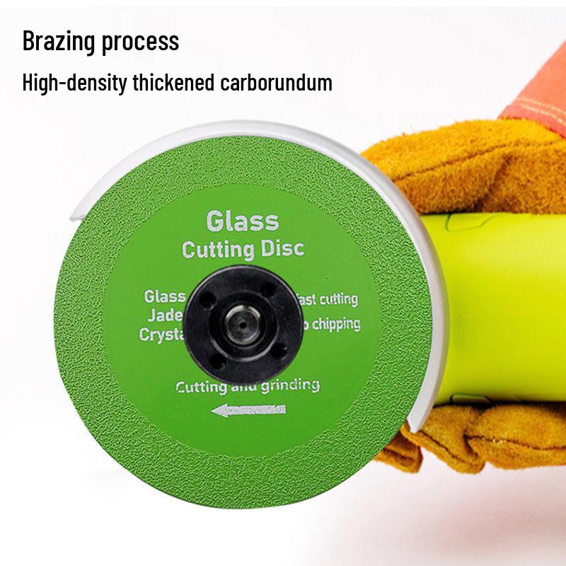 Diamond Cutting Disc for Tile, Ceramic, Glass, Jade, Crystal, and Wine Bottles - Sharp, No Chipping