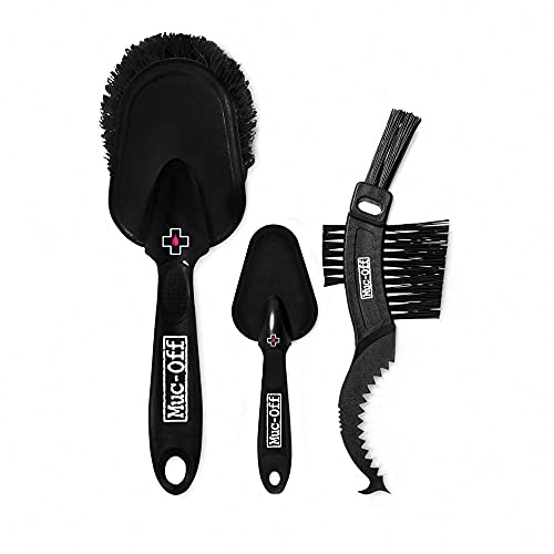 

[Official Japanese Product] Muc-Off 3-Piece Bicycle Brush Set [Soft Washing, Detailing, and Claw Brush]