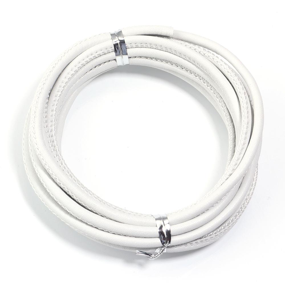 5 Yards 3mm Bunte Schafsleder Schnüre Runde Lederfaden Seil Für DIY Schmuckherstellung Halskette Armband Gürtel Zubehör