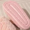 Warmth and Slip-Resistant Thick Sole Plush Slippers - Autumn and Winter Indoor Home Slippers for Women and Men's Couple