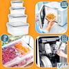 Food Containers With Lid And Seal 12 Pcs.