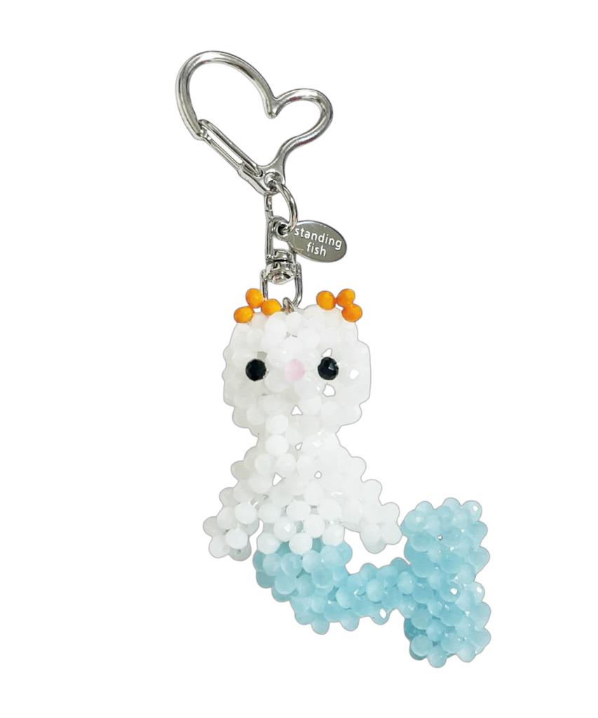 STANDINGFISH Mermaid Cat Keyring