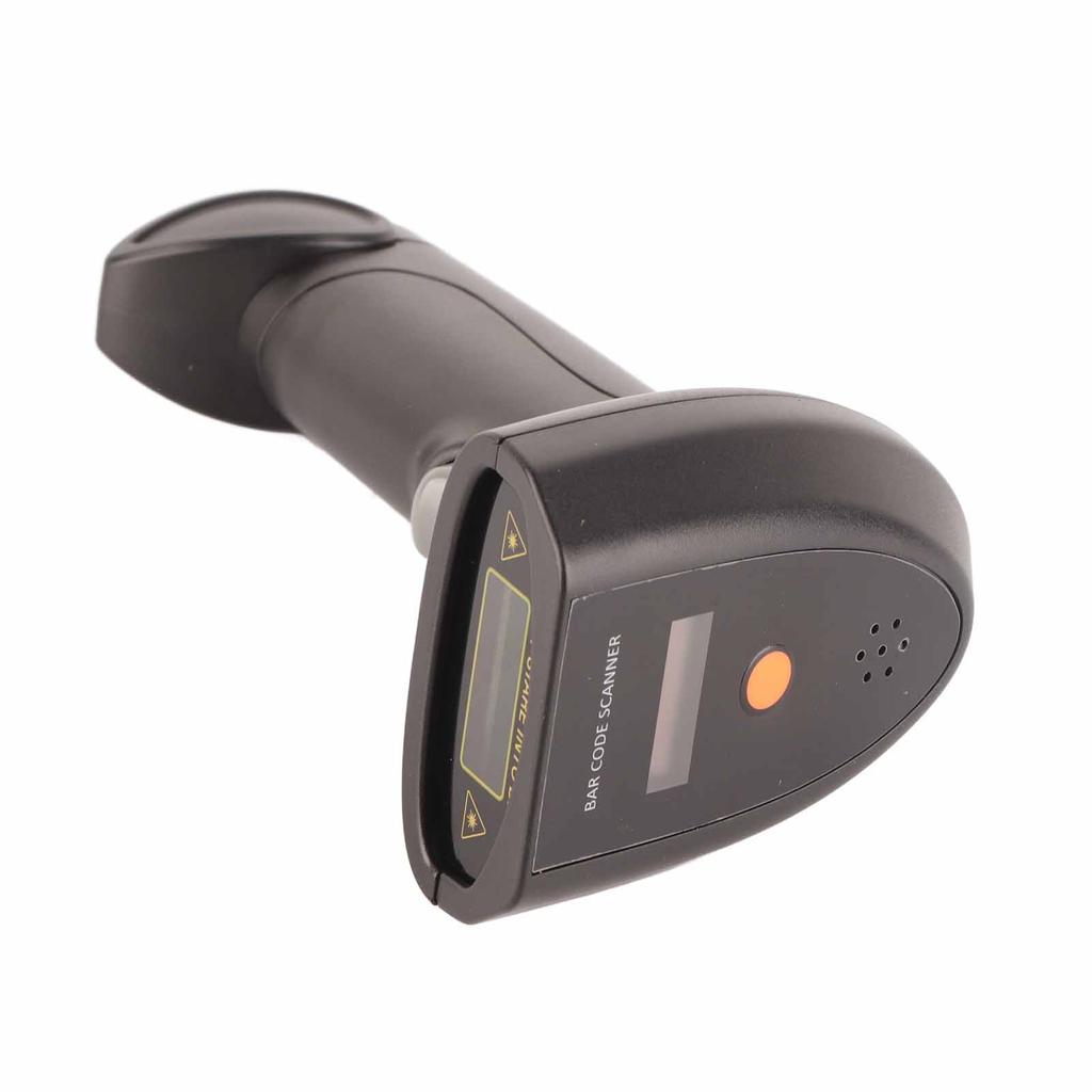 Wireless Barcode Scanner 2.4GHz OLED Display Voice Prompt 20000 Data Capacity USB Barcode Scanner