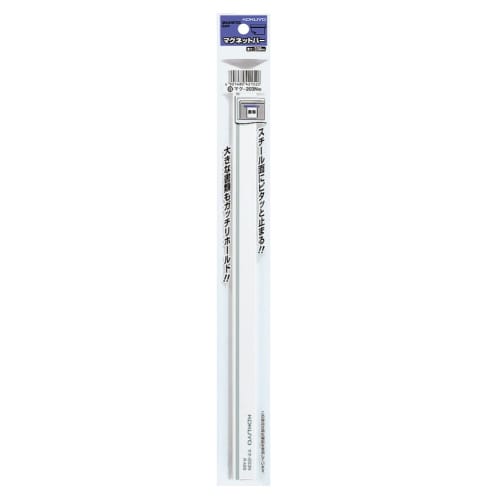 KOKUYO Magnet Bar White 300mm Maku-203NW