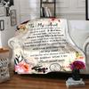 Customized Name Blanket For My Aunt Soft Comfortable Lightweight And Multifunctional Suitable For Picnics Sofas Offices Beds And Living Rooms The