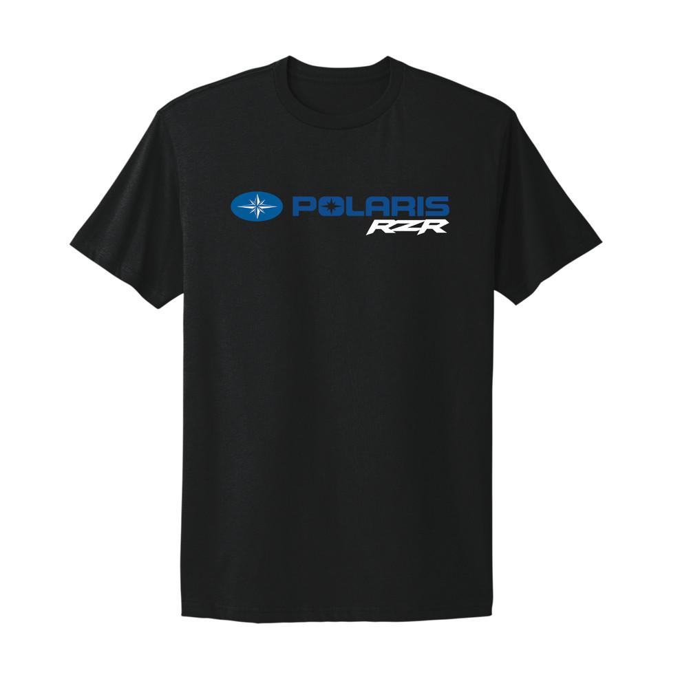 Черная Унисекс Футболка Polaris RZR Logo Edition XL