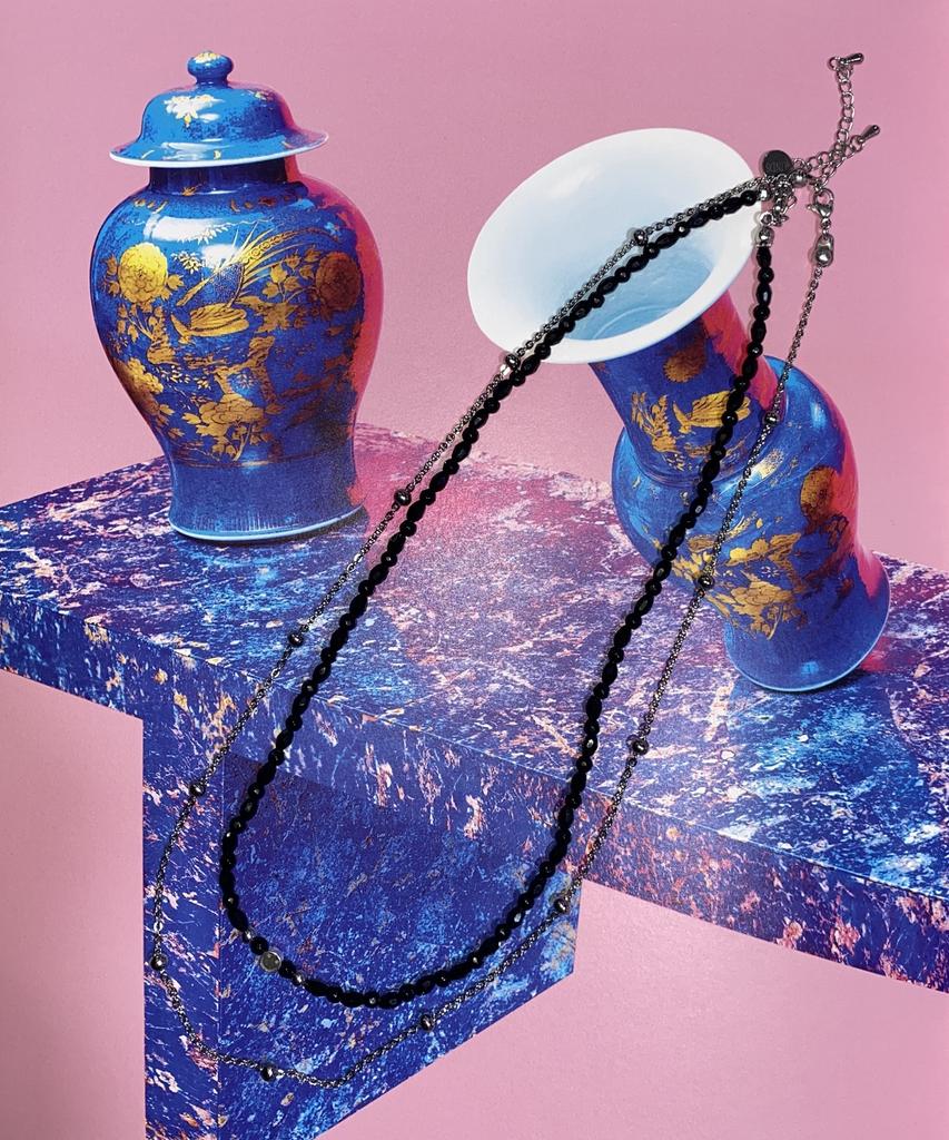 Runds [Set] Smile Layered Necklace
