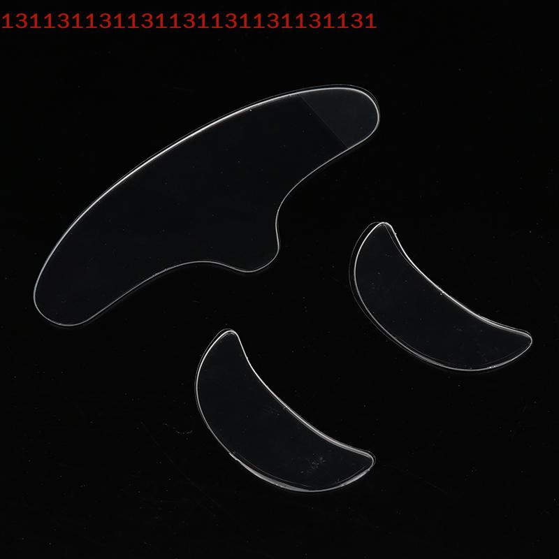 3 Pcs Anti Eye Forehead Invisible Anti-aging Face Pad Reusable Medical Grade Silicone Prevent Wrinkles Lines Patch
