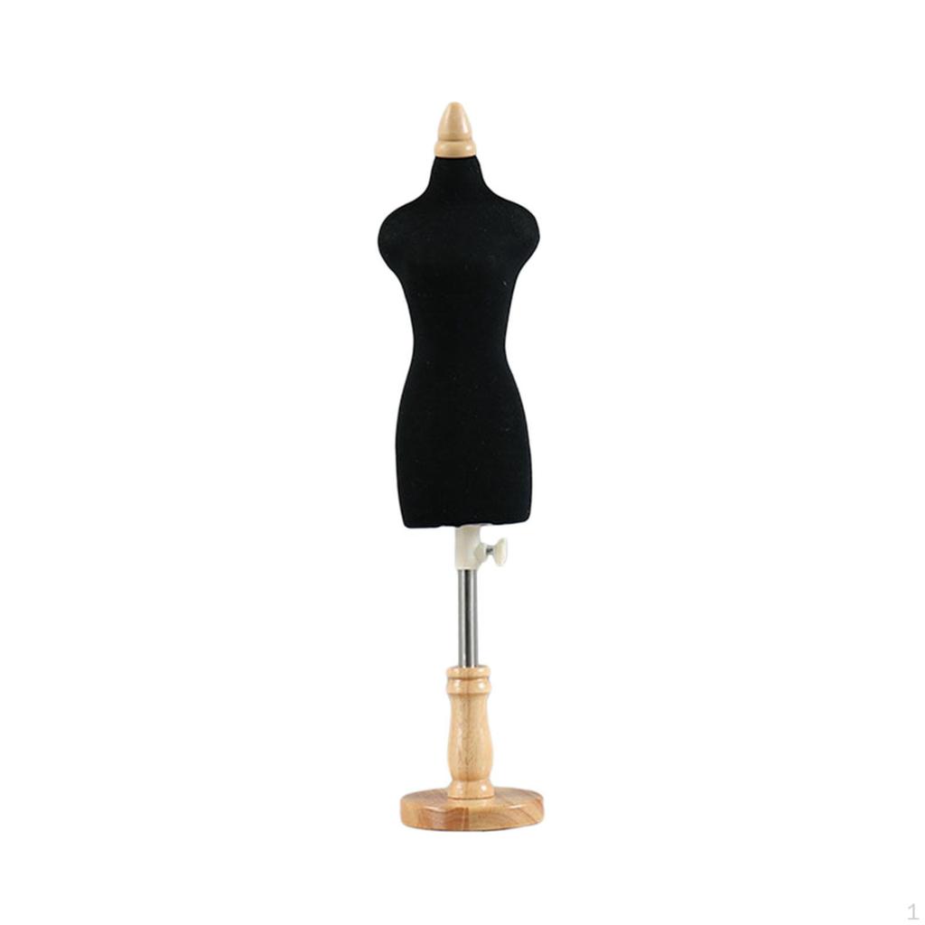 Doll Display Mannequin Torso Stand for Dress Design And Decoration in Dollhouse
