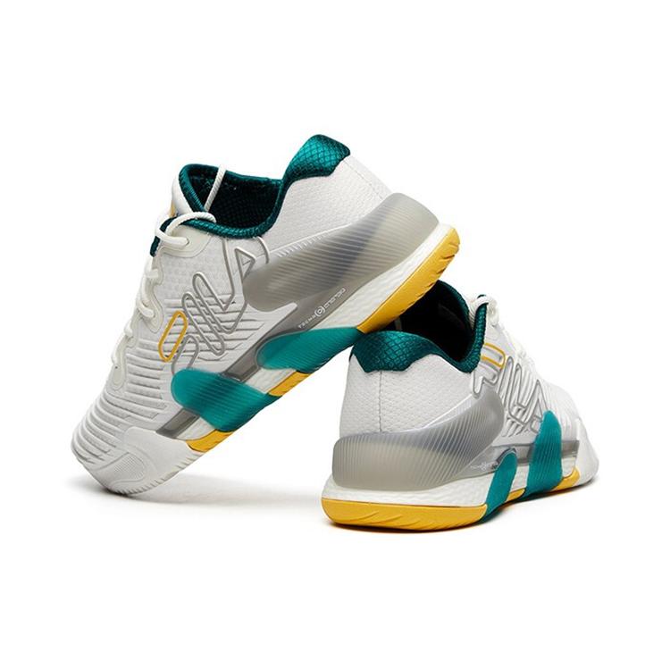 New FILA Athletics Low Top 'White Teal Blue' Women's A12W112302FBB