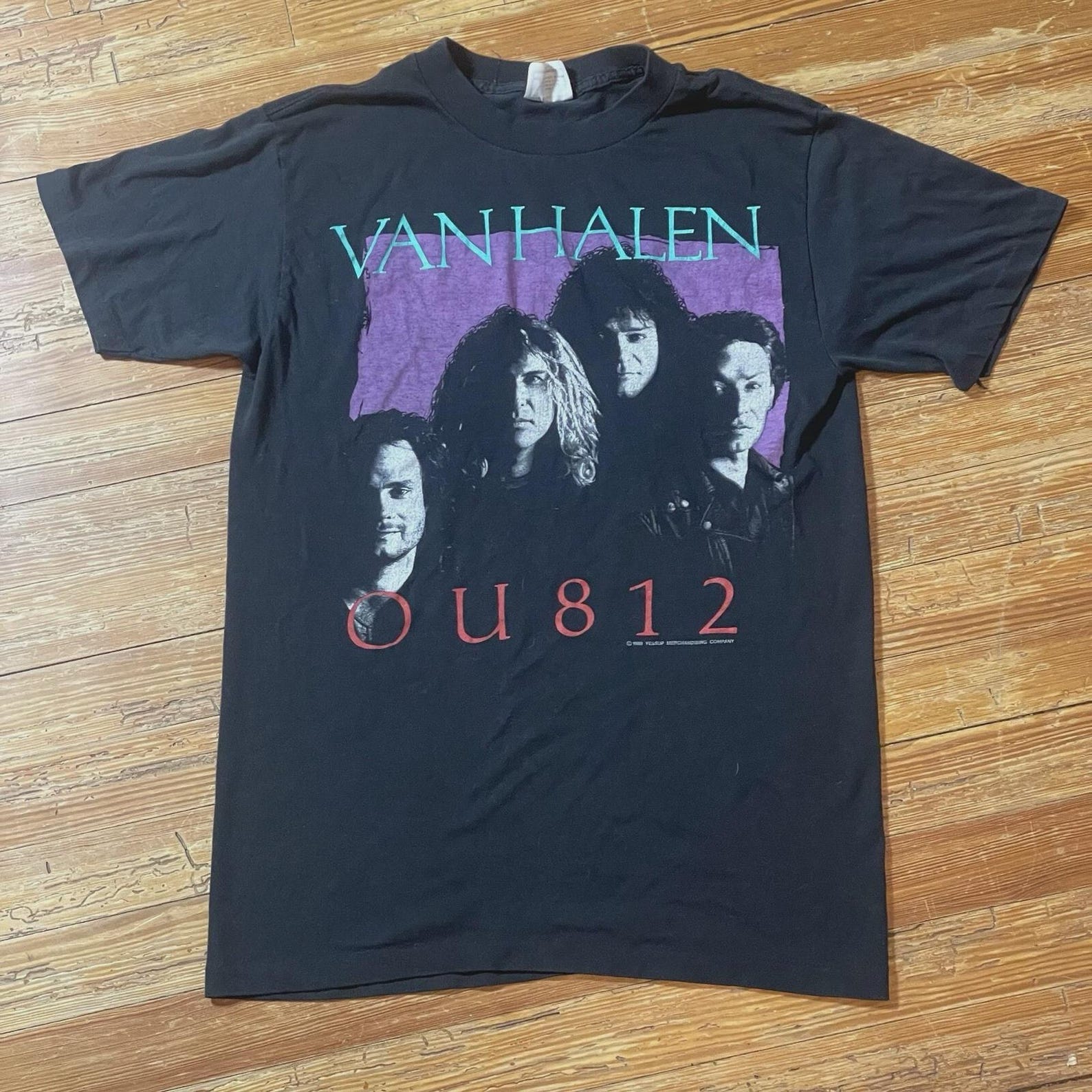 Vintage Graphic Van Halen OU812 Tour T-shirt Unisex Size S-4XL S