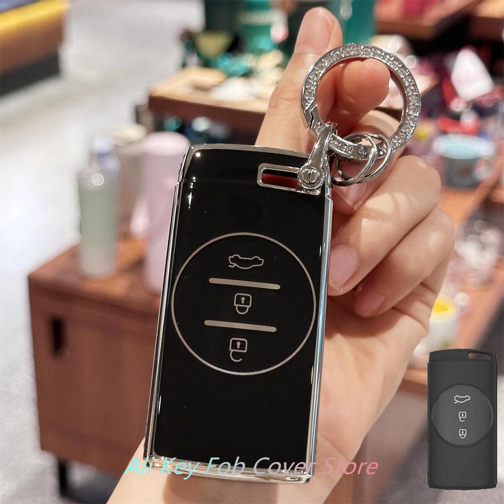 Key Fob Cover Keyring Car Keychain For Chery Tiggo 7 Pro 8 Pro Exeed Tiggo 2 3x Arrizo 5 Pro Gx 5x EQ7 Tiggo 4 Car Accessor