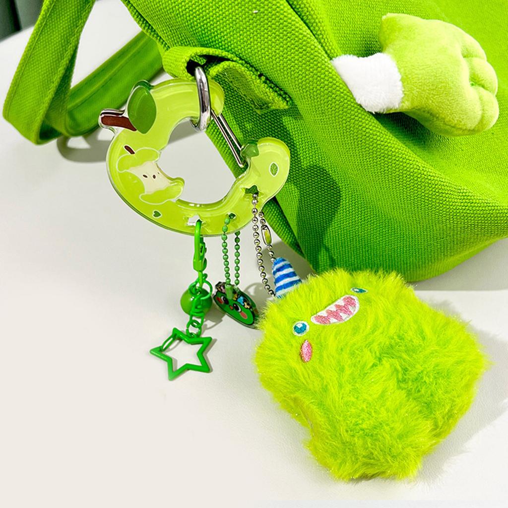 Stilvoller Acryl-Schlüsselanhänger mit Karabinerverschluss und niedlichem Hohldesign-Schlüsselanhänger-Anhänger für Taschen, Schlüssel, Rucksäcke