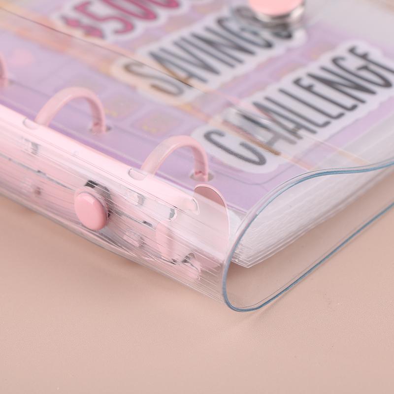 Úsporný pořadač $ 2 100/5 000 Úspory Výzva pro notebooky s volnými listy Plánovač rozpočtu bydlení Úspory v hotovosti