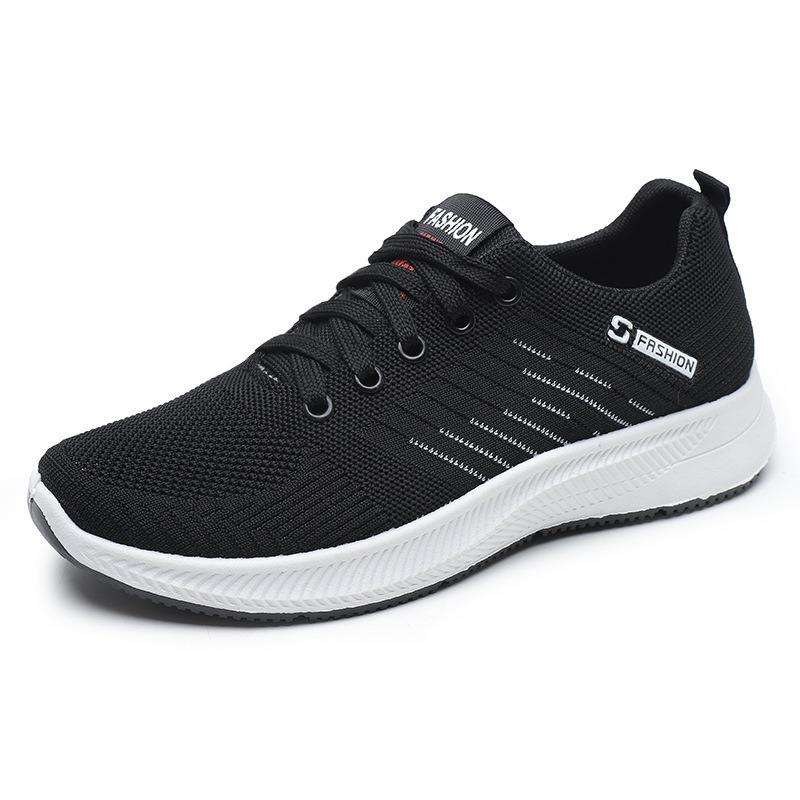 Summer Men's Shoes Fresh Lightweight Casual Sports Shoes Outdoor Soft Soles Comfort Lace Up Running Shoes Comfortable Sneakers