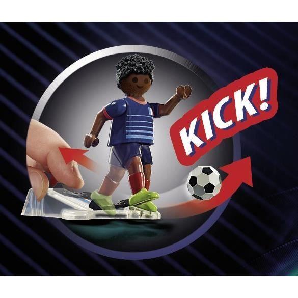PLAYMOBIL - 71123 - Joueur de football Français - Sport & Action