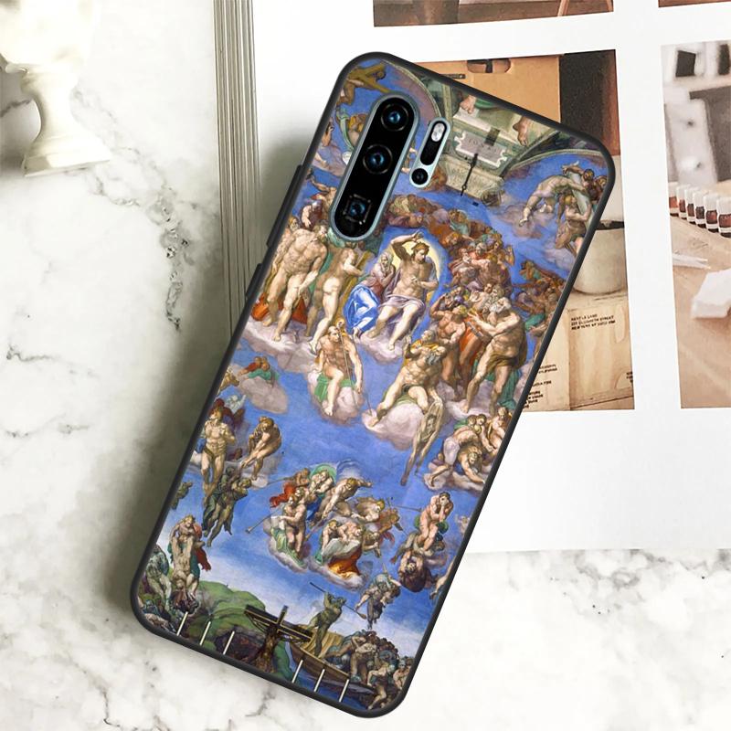 Renaissance Art Aesthetic Case For Huawei Nova 9 10 SE 3i 7i 11i 5T Y60 Y61 Y70 Y90 Y91 P20 P40 P30 Lite 11 Pro Cover