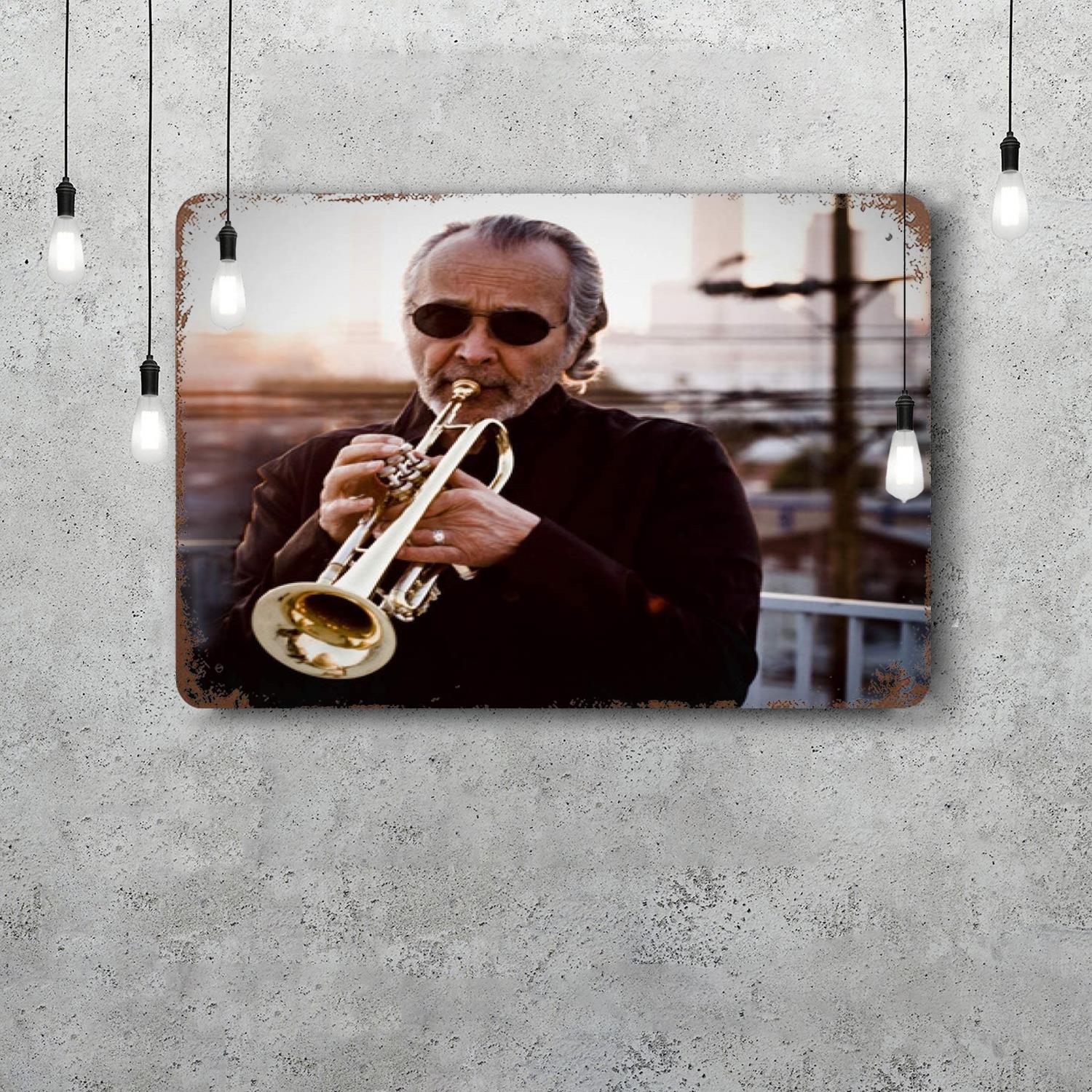 

Herb Alpert Vintage Tin Sign Home Decor Wall Decor Art Wall Mural Room Decoration Decor Retro Metal Sign Plate Bar Posters 20x30cm（7.8x11.8inch）