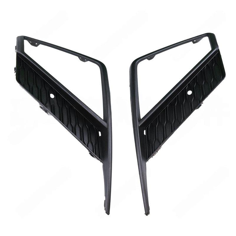 Car Fog Lamp Grill Front Bumper Lower Grille Cover Trim For VW Seat Ibiza 2018-  Part Numbers 6F0853665A 6F0853666A
