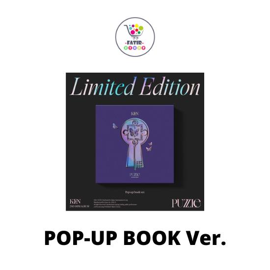 

Ограниченный тираж Pop up Book Ver KEN 2nd Mini Album PUZZLE No POB Ver