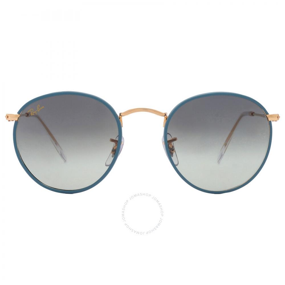 

Ray Ban Round Metal Full Color Legend Vintage Green Gradient Blue Men s Sunglasses RB3447JM 9196BH 50
