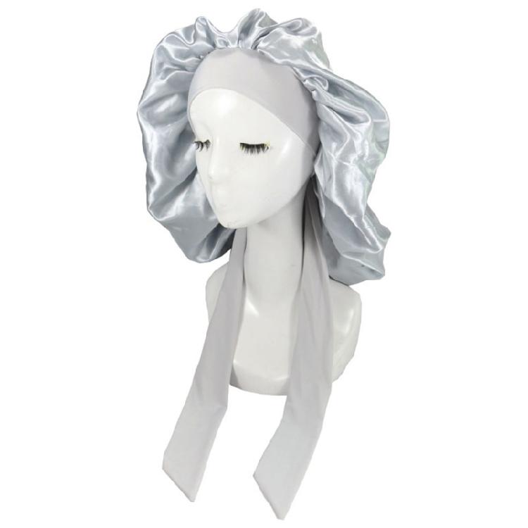 Cappello Berretto in Raso da Donna per la Notte, Copricapo per Capelli da Doccia per Ragazza, Copricapo da Donna