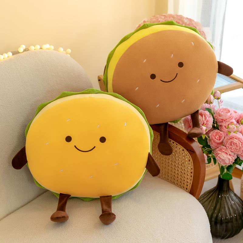 Simulated Hamburger Pillow Plush Toy Doll Doll Cushion Cushion Gift Gift