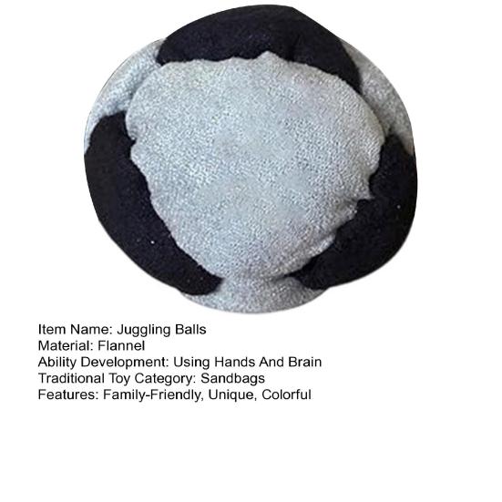 World Footbag Handwoven Juggling Balls for Kids Adults Soft Stress Relief Toy for Outdoor