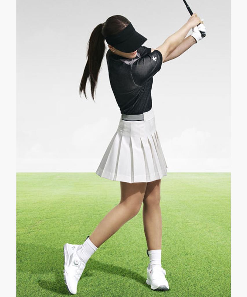 DESCENTE GOLF Women'S Basic Pleated Skirt Dr12Wfsk22