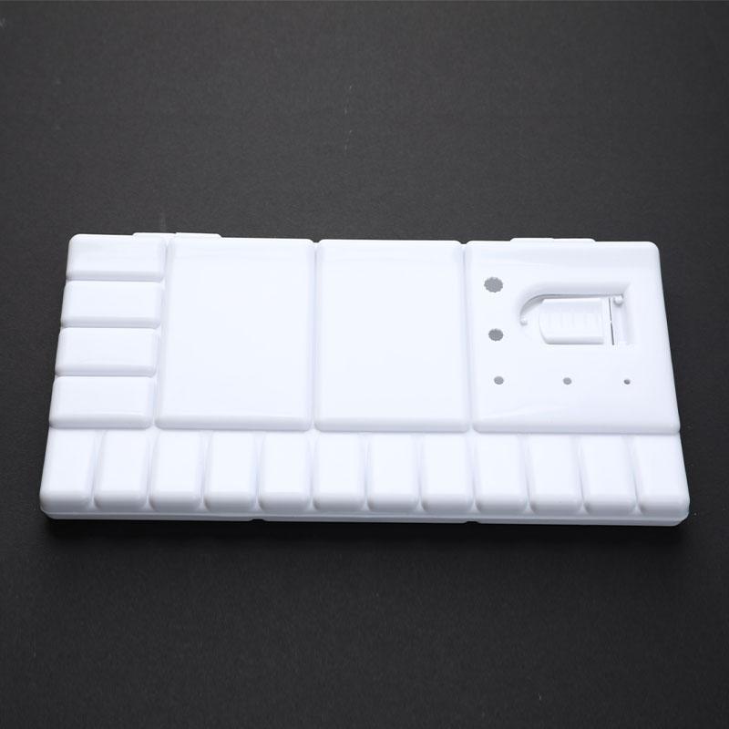 Watercolor Palette Folding Paint Tray Plastic Painting Pallet With 33 Compartmen