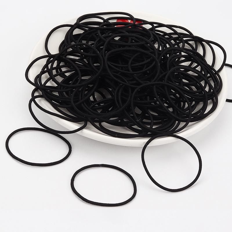 Koreanischer Stil Dünnes Haargummi: Einfaches Damen-Stirnband mit kleinem Gummiband für einen schicken Look