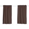 Blackout Curtains, Solid Color, Plain Color, Rod Curtain, Sunshade Curtain, Short Curtain, Small Curtain.
