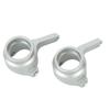 2 szt. RC Aluminiowy kielich zwrotnicy 1 8 Kielich zwrotnicy dla ZD Racing 08421 08423 08425 08426 08427 08428 Srebrny