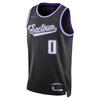 X NBA Sacramento Kings Tyrese Haliburton 2021/22 Swingman Casual Pullover Basketball Jersey Men Jersey Black DB4044-011