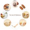 14PCS Felting Foam Pad Needle Felting Kit Felting Needles Scissor Wool Felt Tool Wooden Felting Handle Random Color