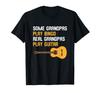Guitarist Some Grandpas Play Bingo Real Grandpas Play Guitar T-shirt