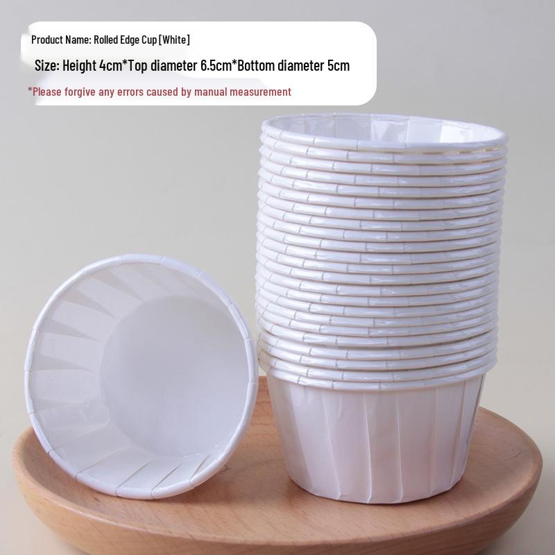 Oil-Proof, High-Temperature Resistant Muffin Cups - Greaseproof Crimped-Edge, Eco-Friendly Oven Liners