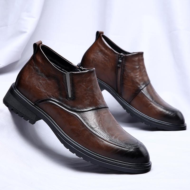 

Лидер продаж, мужские туфли, роскошные брендовые деловые кожаные туфли для мужчин, дизайнерские туфли для свадебной вечеринки 44 коричневый