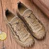 Summer Breathable Outdoor Casual Shoes Men Loafers Antiskid Slip On Walking Shoes Moccasins Man Shoes