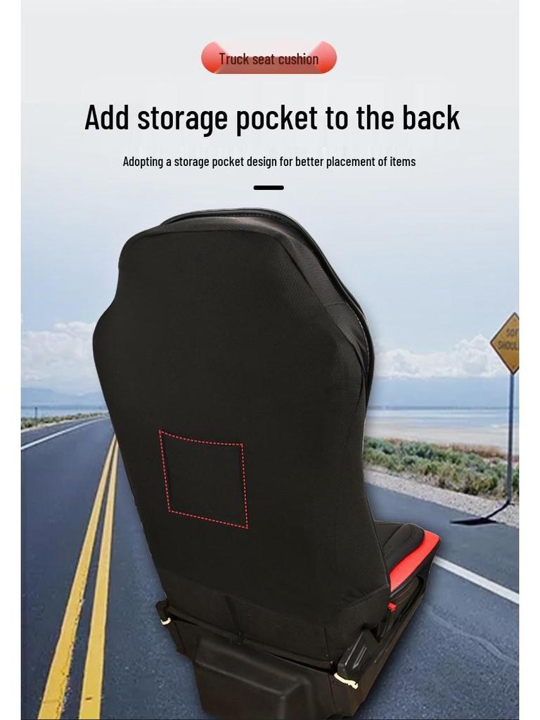 Delong M3000 All-Season Leather Seat Cover for Truck (Main Driver)