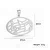 My Shape 5 pcs Musical Note Charms DIY Necklaces Bracelets Earring Music Pendants Stainless Steel Jewelry Making DIY Accessories