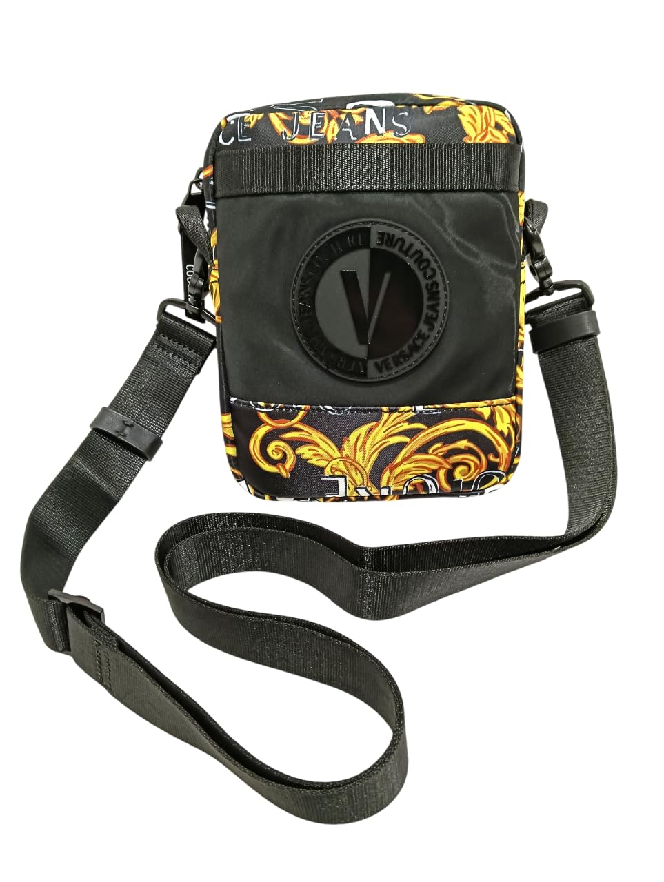 

Versace Jeans Couture ShoulderCrossbody Bag, Black, 74ya4b76 zs588 g89 [Used]