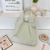 Lazy wind large-capacity canvas bag women's leisure summer lightweight new vest bag shoulder women's bag